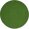 thumbnail image 1 of Home Queen Outdoor Green Gras Artificial Turf Mats Area Rugs with Heavy Duty Non Slip Backing Standard Artificial Turf - 3' Round, 1 of 3