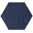 thumbnail image 1 of Home Queen Pet Friendly Area Rugs Petrol Blue - 5' Hexagon, 1 of 3
