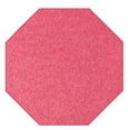 thumbnail image 1 of Home Queen Pet Friendly Area Rugs Pink - 2' Octagon, 1 of 3
