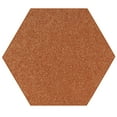 thumbnail image 1 of Home Queen Pet Friendly Area Rugs Rust - 2' Hexagon, 1 of 3