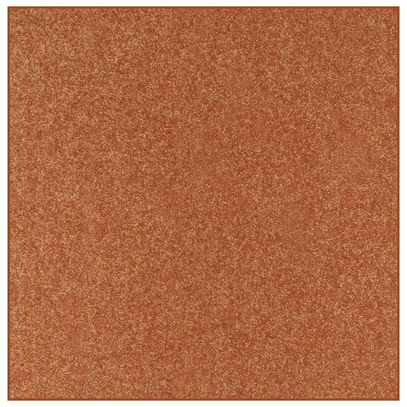 Home Queen Pet Friendly Area Rugs Rust - 24" x 24" Square (Set Of 6)