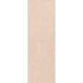 thumbnail image 1 of Home Queen Solid Beige Color Custom Size Runner Area Rugs Off White - 2' x 32', 1 of 2