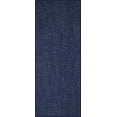 thumbnail image 1 of Home Queen Solid Beige Color Custom Size Runner Area Rugs Petrol Blue - 3' x 10', 1 of 2