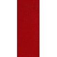 thumbnail image 1 of Home Queen Solid Beige Color Custom Size Runner Area Rugs Red - 2' x 10', 1 of 2