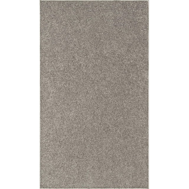 Home Queen Solid Color Area Rug Grey - 2'X3' - Walmart.com