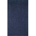 thumbnail image 1 of Home Queen Solid Color Area Rugs Petrol Blue - 6' x 8', 1 of 3