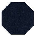 thumbnail image 1 of Home Queen Solid Color Octagon Shape Navy 9' Octagon - Area Rug, 1 of 4