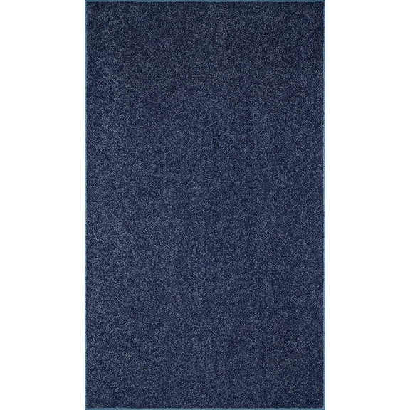 Home Queen Solid Color Petrol Blue 2'X3' - Area Rug