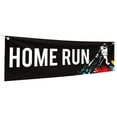 thumbnail image 1 of Home RUN Large Banners and Signs for Outdoor by DreamController-Polyester Banner with 4 Holes for Easy Hang Indoor & Outdoor| 6x2 Feet UV & Water Resistant HD Banner| Made in USA, 1 of 6