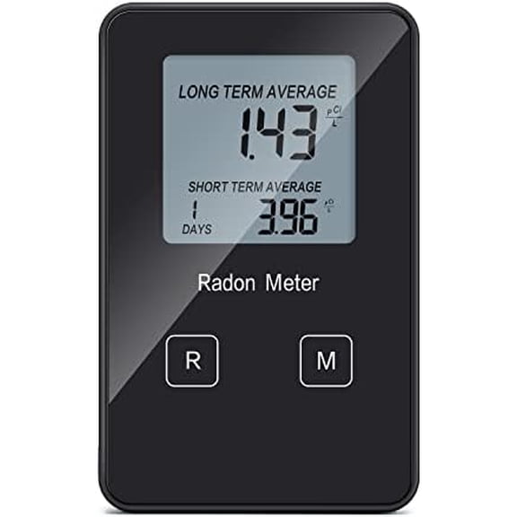 Home Radon Detector, Portable Radon Tester, Long and Short Term Monitor, Powered by Rechargeable Battery, Monitor Your Home Radon Level, Prevent Radon Exceed$$Other