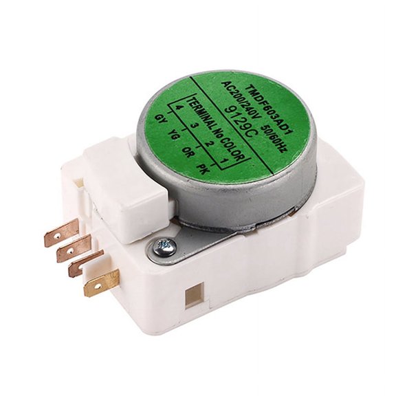 Home Refrigerator Defrost Timer 200-240V 50-60Hz TMDF603AD1 for Do-It-Yourself Repairs No Other Parts