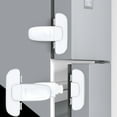 Home Refrigerator Fridge Freezer Door Lock Catch Toddler Kids Child