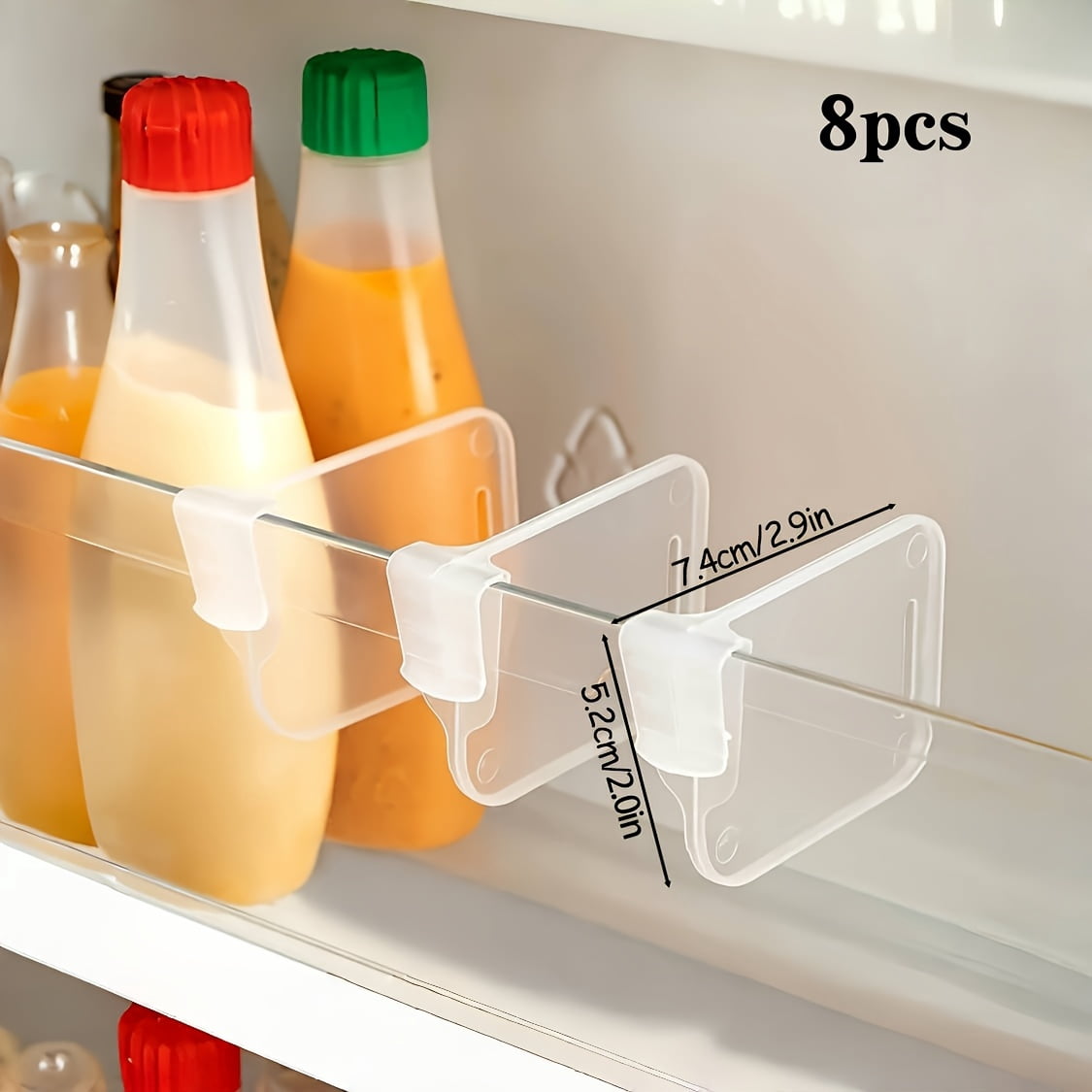 Home Refrigerator Storage Partition Board Adjustable Fridge Divider ...
