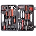 thumbnail image 1 of Home Repair Tool Kit, 146 Pieces Basic Home Repair Tool Set, General Mechanic Tool Set, General Household Tool Kit with Plastic Toolbox, Perfect for Homeowner, Office & College Repairs, 1 of 7