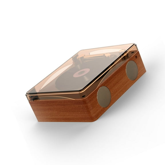 Home Retro CD Player Multi Functional Music Player Rechargeable Home Speakers With Remote Control Volume Knob U Disk Playback With Headphone Jack