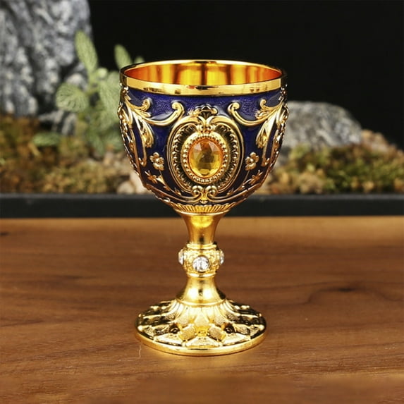 Home Retro Metal Whiskey Glass, 30ml Capacity, Small Shot Cup, for Liquor, Bar, Gift, Durable, Easy to Clean, Classic Design
