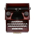 thumbnail image 1 of Home Retro Vintage Typewriter Music Box Room Office Mechanical Decoration Kids Retro Music Box, 1 of 6