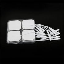 Zenghuiiii Universally-Compatible 20 Tens Electrodes Pads Reusable Self Adhesive Digital Th