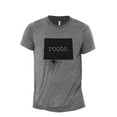 thumbnail image 1 of Home Roots State Colorado CO Men's Modern Fit Fun Casual T-Shirt Printed Graphic Tee Heather Grey Medium, 1 of 3