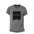 thumbnail image 1 of Home Roots State New Mexico NM Men's Modern Fit Fun Casual T-Shirt Printed Graphic Tee Heather Grey Medium, 1 of 3