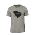 thumbnail image 1 of Home Roots State South Carolina SC Men's Modern Fit Fun Casual T-Shirt Printed Graphic Tee Military Grey Medium, 1 of 3