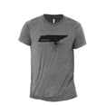 thumbnail image 1 of Home Roots State Tennessee TN Men's Modern Fit Fun Casual T-Shirt Printed Graphic Tee Heather Grey X-Large, 1 of 3