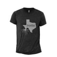 thumbnail image 1 of Home Roots State Texas TX Men's Modern Fit Fun Casual T-Shirt Printed Graphic Tee Charcoal Grey 3X-Large, 1 of 3