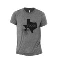 thumbnail image 1 of Home Roots State Texas TX Men's Modern Fit Fun Casual T-Shirt Printed Graphic Tee Heather Grey 3X-Large, 1 of 3