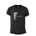 thumbnail image 1 of Home Roots State Vermont VT Men's Modern Fit Fun Casual T-Shirt Printed Graphic Tee Charcoal Grey 3X-Large, 1 of 3