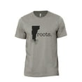 thumbnail image 1 of Home Roots State Vermont VT Men's Modern Fit Fun Casual T-Shirt Printed Graphic Tee Military Grey 2X-Large, 1 of 3
