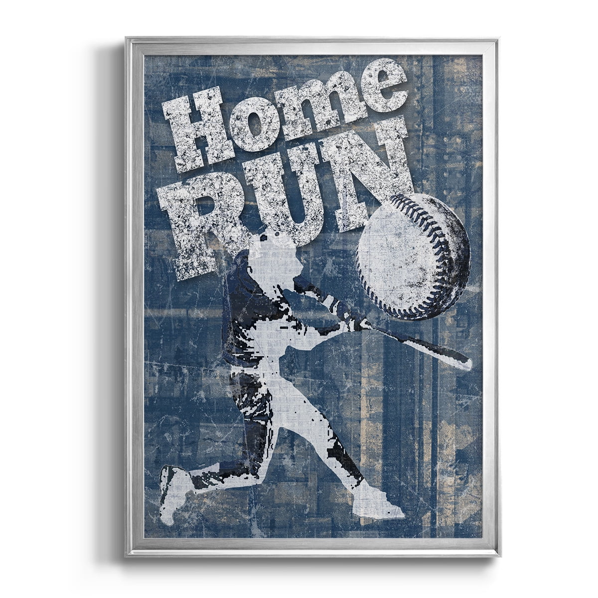 Home Run Hitter Premium Framed Print - Ready to Hang