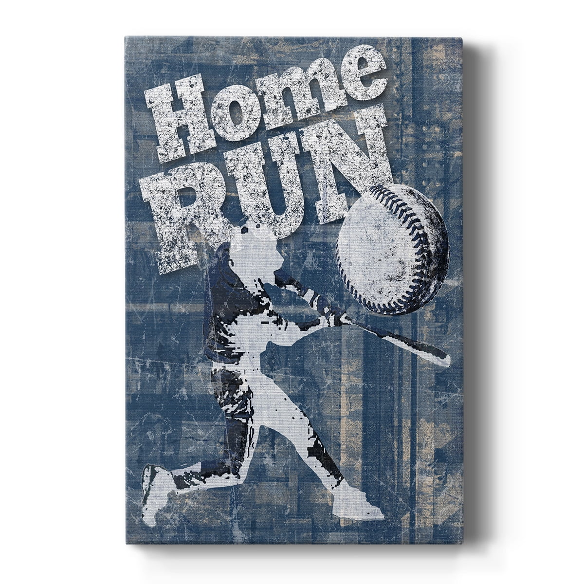 Home Run Hitter Premium Gallery Wrapped Canvas - Ready to Hang