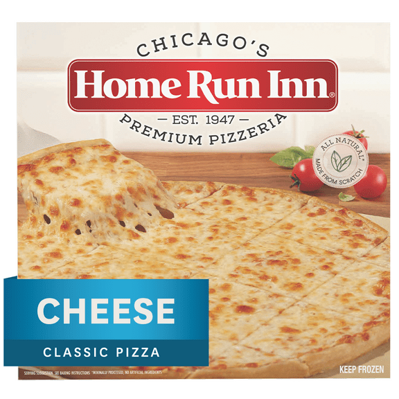 Home Run Inn Classic Crust Cheese Pizza, Tomato Sauce, 27 oz, (Frozen)