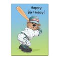 thumbnail image 1 of Home Run Slugger Birthday Greeting Card, 1 of 3