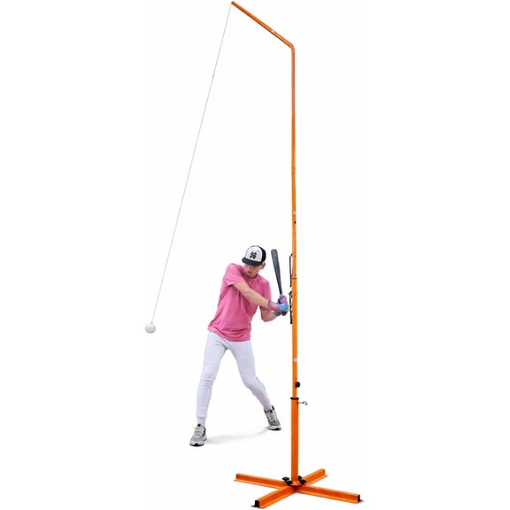 Home Run Trainer Advanced Baseball & Softball Moving Ball Hitting Practice Tool Solo Training, Real Timing & High Rep Development for Youth, High School and Collegiate Levels