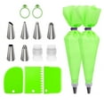 thumbnail image 1 of Home Saving! Jubipavy 15-piece Decorating Tip Set Butter Flower Baking Tools Butter Scraper Tie Baking Utensils, 1 of 6