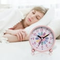 thumbnail image 1 of Home Saving! Jubipavy Children's Alarm Clock Analogue Alarm Clock Without Ticking Sound Learning Alarm Clock Children's Quartz Alarm Clock, 1 of 3