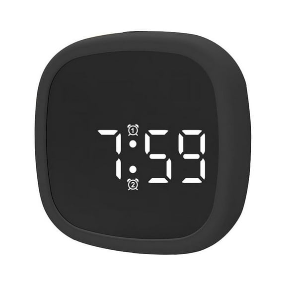Home Saving! Jubipavy Digital Alarm Clock LED Display Pocket Voice-activated Clock Desk Clock