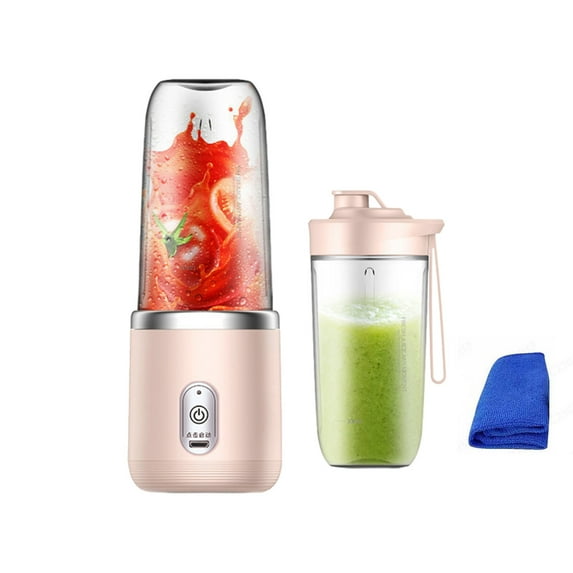 Home Saving! Jubipavy Portable BlendersFor Shakes Fruit Juicer USB Rechargeable With 6 Blades Handheld Juicer For Sports Travel And Outdoors