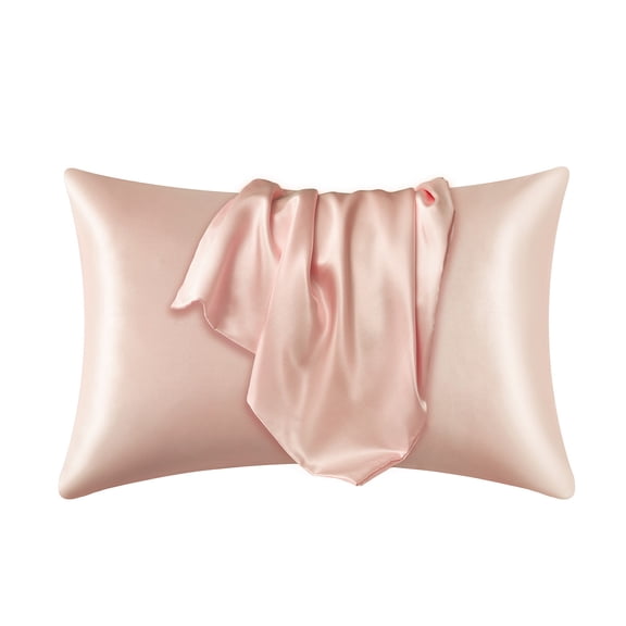 Home Saving! Jubipavy Satin Pillowcase Standard Size Set Of 2 Luxury And Soft Satin Pillowcovers 2 Pack (20x30 Inches)