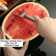 thumbnail image 1 of Home Saving! Jubipavy Watermelon Cutter 2-in-1 Watermelon Fork Slicers Summer Watermelon Cutting Artifact Stainless Steel Fruit Forks Slicers Knife For Family Parties Camping, 1 of 7