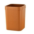 thumbnail image 1 of Home Savings 2025! Anckoeil Imitation Rattan Home Large Trash Can for Home Or Office Desk Trash Can - Lightweight Sturdy for Under Desk Kitchen Bedroom Den Dorm Room, 1 of 6