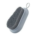 thumbnail image 1 of 2024 Anckoeil Multi Functional Plastic Laundry Brush Household Short Handle Soft Sweater Brush, 1 of 5