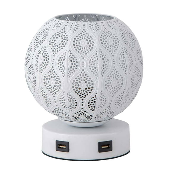 Home Savings! Anckoeil Creative Ins Desk Lamp Bedroom Bedside Gas Ambient Night Light Girl Small Lamp Children Star Projection Spherical Lampshade Dimmable Can Be Used for Other