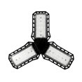 thumbnail image 1 of Home Savings! Anckoeil LED Garage Lights Deformable LED Garage Ceiling Lights with Adjustables Panels LED Shop Lights for Garage Workshop Basement Support E27 Screw Socket, 1 of 9