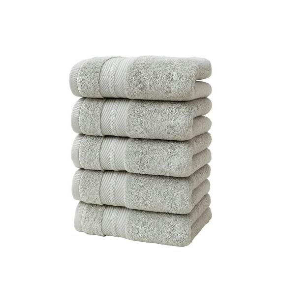 Home Savings Items Boutique Special!Amvlyk 5 Pcs Bath Towels Set for Bathroom Cotton Thick Soft Absorbent Towel Set Of 5 Household Wash Face Gift Towel,Green