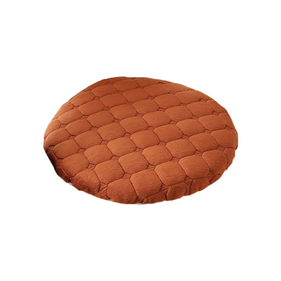 Home Savings Items Boutique Special!Amvlyk Winter Round Cushion - Thick Non-Slip Tatami Stool Pad for Floor Dining Chairs,35cm,Coffee