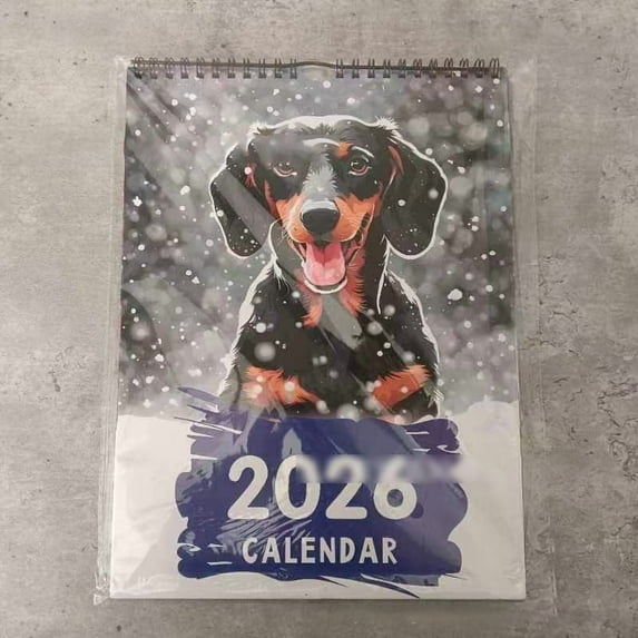 YZEGDCH 2026 Calendar - Desk Calendar 2025-2026 - Large Seasonal Calendars for Home, Office, Teacher Supplies- Colorful, Christmas Gifts for C*hild T*een