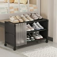 thumbnail image 1 of YZEGDCH Shoe Organizer Shoe Rack for Small Space Shoe Organizer for Closet, Entryway, Garage & Corridor, Stackable Shoe Shelves, Medium, 1 of 6
