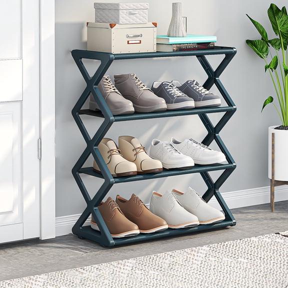 YZEGDCH Shoe Racks Entryway Storage Shoe Shelf Small Shoe Organizer for Front Door, Super Durable